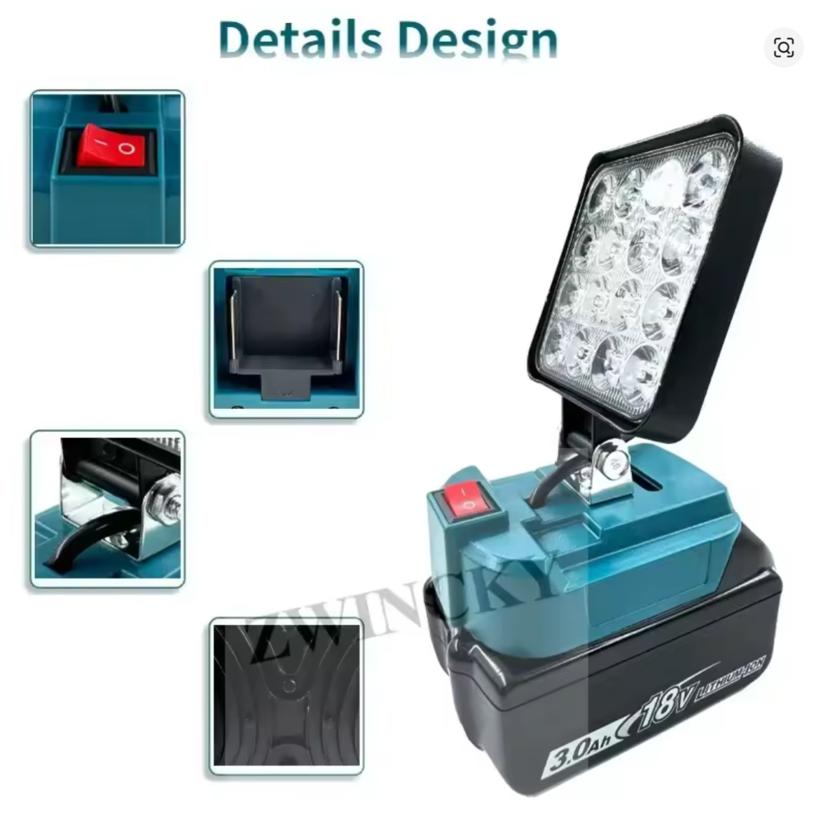 Led Light For Makita 18V Battery